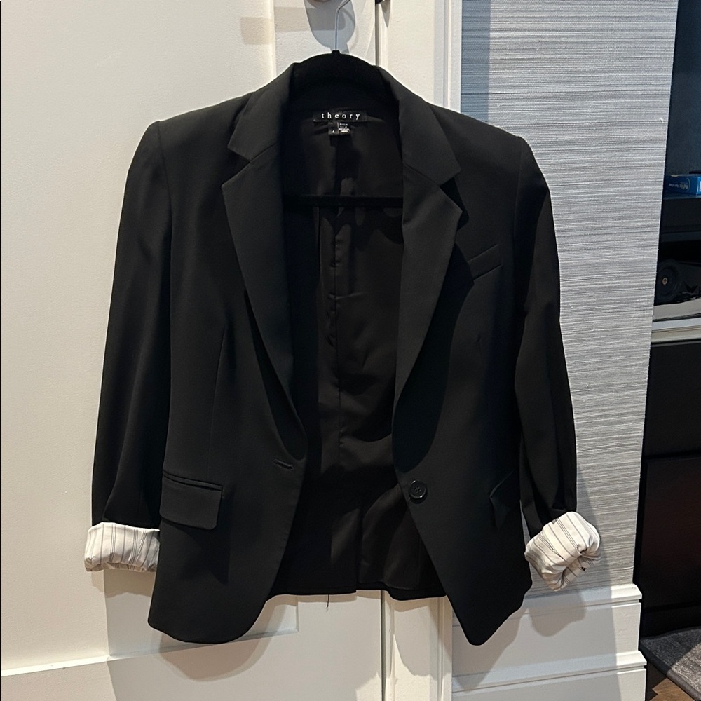 Theory Classic Black Blazer